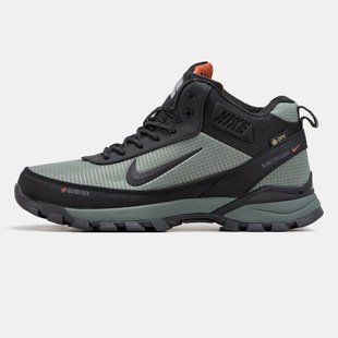 Зимние мужские кроссовки Nike Rivah Gore-Tex "Khaki/Black" с мехом