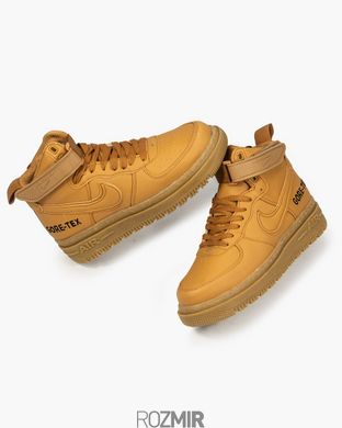 Зимові кросівки Nike Air Force 1 Gore-Tex Boot "Flax/Gum Light Brown"