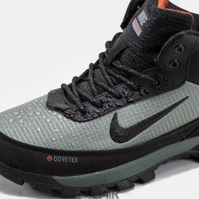Зимние мужские кроссовки Nike Rivah Gore-Tex "Khaki/Black" с мехом