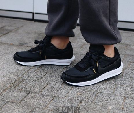 Мужские кроссовки Sacai x Nike LDV Waffle "Black/White"