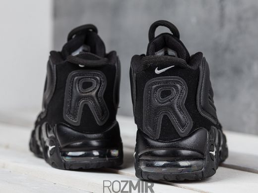 Чоловічі кросівки Supreme x Nike Air More Uptempo "Black"