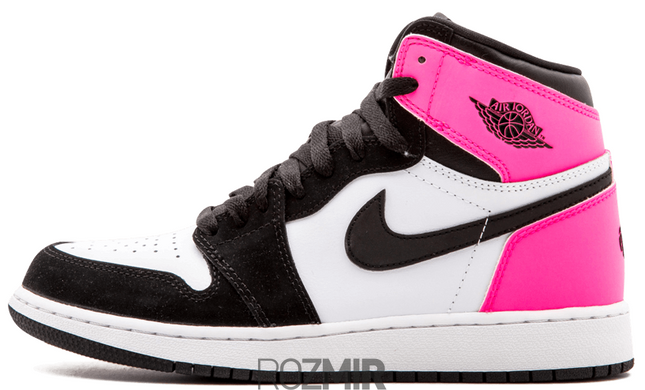 Кросівки Nike Air Jordan 1 Retro High OG Valentine´s Day "Black - Hyper Pink - White"