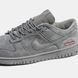 Кросівки Supreme x Nike Dunk Low Grey