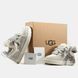 UGG Lo Lowmel "Light Gray/Cream"