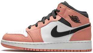 Кроссовки Air Jordan 1 Mid Pink Quartz 555112-603