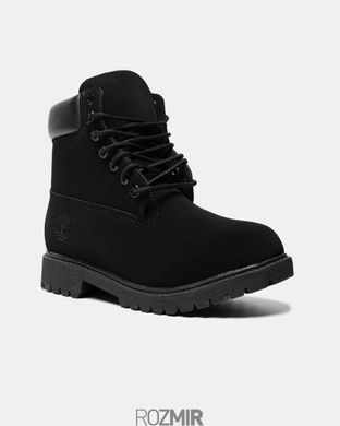 Зимові черевики Timberland Winter Fur "Black" з хутром