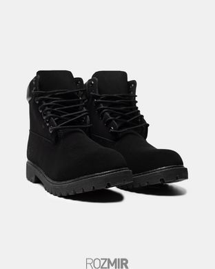 Зимові черевики Timberland Winter Fur "Black" з хутром
