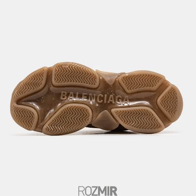 Кросівки Balenciaga Triple S Clear Sole "Brown"