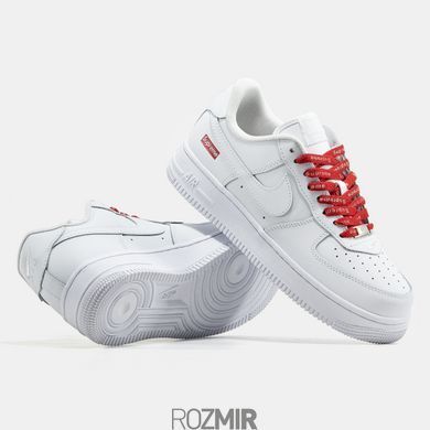 Кроссовки Supreme x Nike Air Force 1 Low "White"