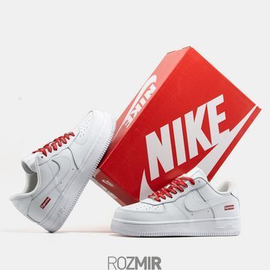 Кроссовки Supreme x Nike Air Force 1 Low "White"