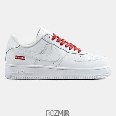 Кроссовки Supreme x Nike Air Force 1 Low "White"