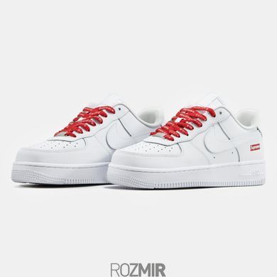 Кроссовки Supreme x Nike Air Force 1 Low "White"