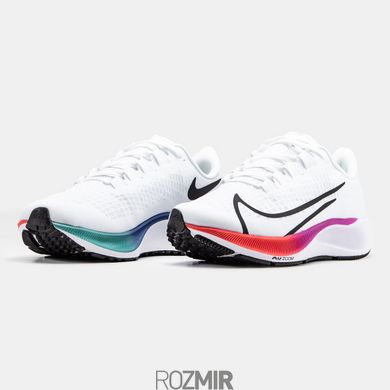 Кросівки Nike Air Zoom Pegasus 37 "White/Flash Crimson" BQ9647 103