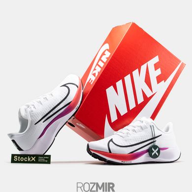 Кросівки Nike Air Zoom Pegasus 37 "White/Flash Crimson" BQ9647 103
