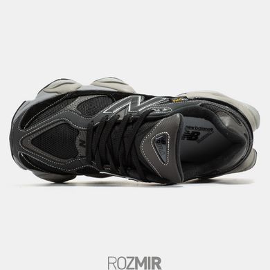 Мужские кроссовки New Balance 9060 Cordura Термо "Black/Grey"