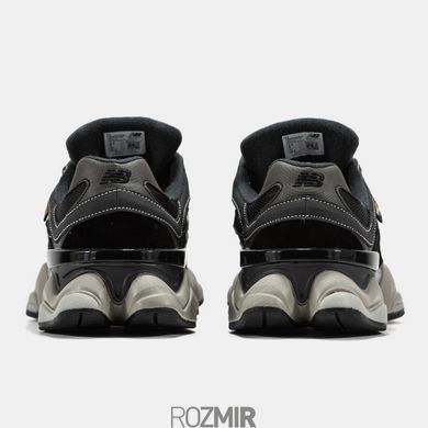 Мужские кроссовки New Balance 9060 Cordura Термо "Black/Grey"