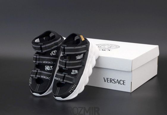 Сандалі Versace Chain Reaction Sandals "Black"