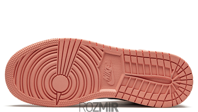 Кроссовки Air Jordan 1 Mid Pink Quartz 555112-603
