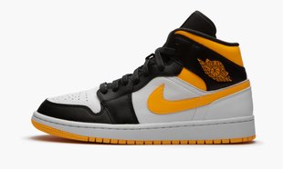 Кросівки Air Jordan 1 MID SE "Laser Orange/Black" CV5276-107