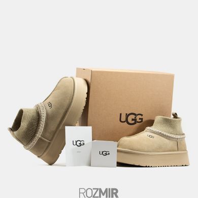 UGG Tazz Knit "Mustard Seed/Beige"