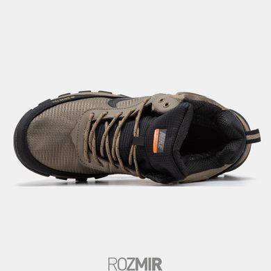 Зимние мужские кроссовки Nike Rivah Gore-Tex "Brown/Orange/Black" с мехом