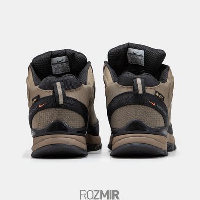 Зимние мужские кроссовки Nike Rivah Gore-Tex "Brown/Orange/Black" с мехом