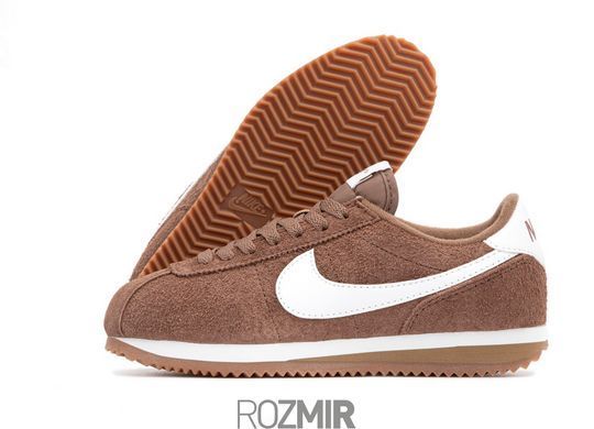 Женские кроссовки Nike Cortez "Light Brown/White"