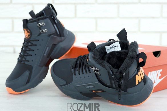 Чоловічі кросівки ACRONYM x Nike Huarache City "Winter" з хутром