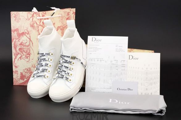 Женские кроссовки Dior Walk'N'Dior White
