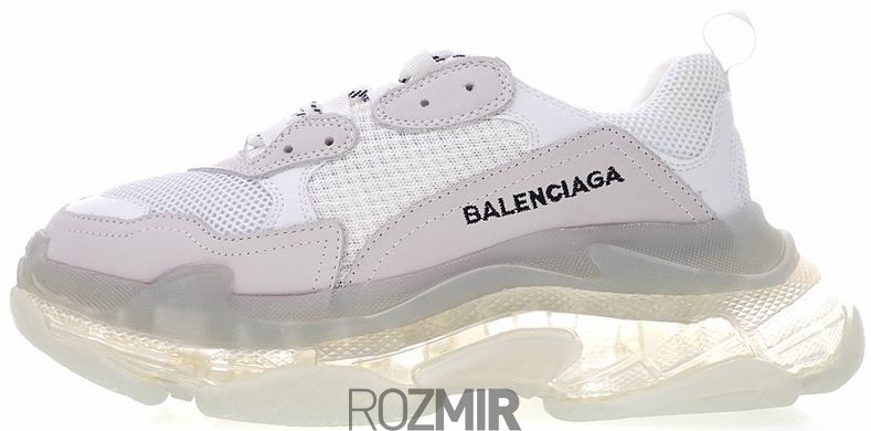 Кросівки Balenciaga Triple S Clear Sole White