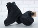 Женские ботинки Timberland Winter "Black" с мехом
