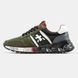 Чоловічі кросівки Premiata Lander "Green/Grey/Black/White/Red"