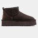 Угги UGG Classic Ultra Mini Platform "Chocolate"