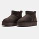 Угги UGG Classic Ultra Mini Platform "Chocolate"