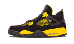 Кросівки Air Jordan 4 Retro Thunder Black/White-Tour Yellow