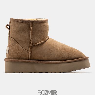 Угги UGG Classic Mini Platform "Light Chestnut"