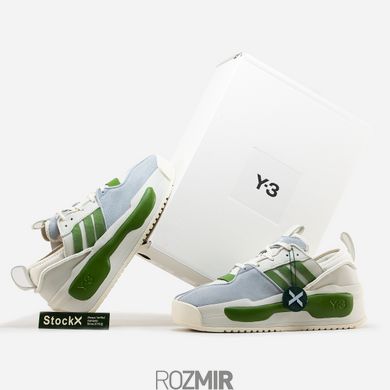 Кроссовки adidas Y-3 Rivalry "Wonder White / Rave Green" ID7931