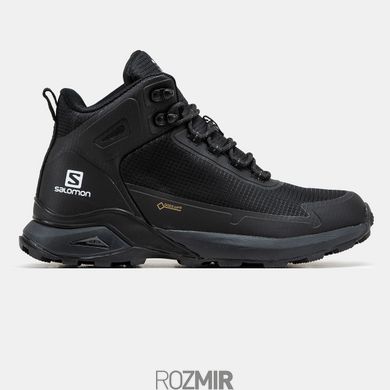 Зимние кроссовки Salomon Cross Hike Mid Winter Black с мехом