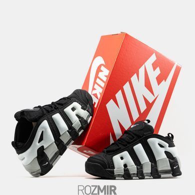Кроссовки Nike Air More Uptempo Low Black Photon Dust
