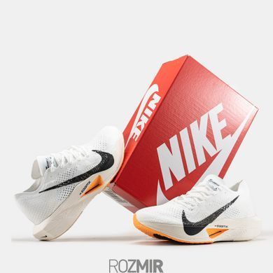 Кросівки Nike ZoomX Vaporfly Next% 3 White/Orange-Black