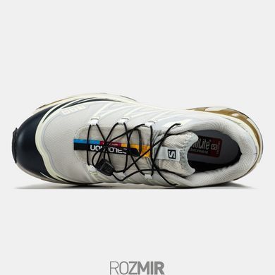 Кроссовки Salomon XT-6 Soft Ground Beige-Grey/Black