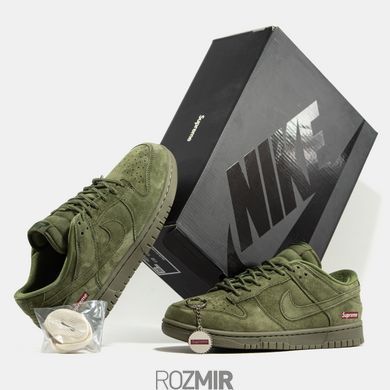 Кроссовки Supreme x Nike Dunk Low Khaki