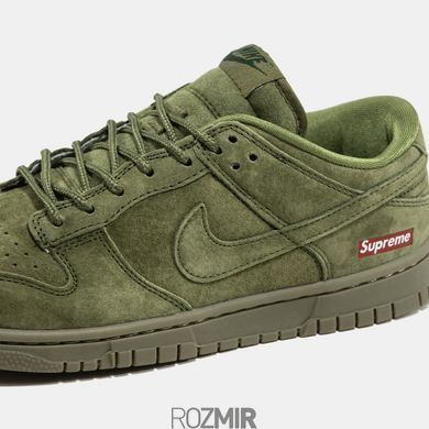 Кроссовки Supreme x Nike Dunk Low Khaki