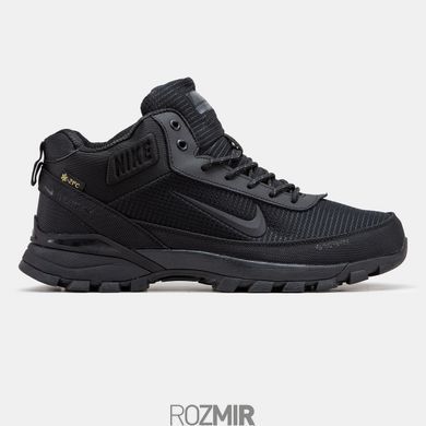 Зимние мужские кроссовки Nike Rivah Gore-Tex "Total Black" с мехом
