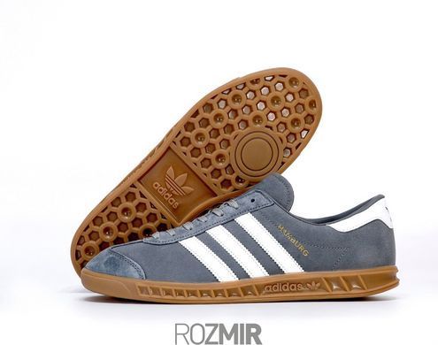 Мужские кроссовки adidas Hamburg "Grey/White"