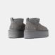 Угги UGG Classic Ultra Mini Platform "Grey"