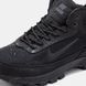 Зимние мужские кроссовки Nike Rivah Gore-Tex "Total Black" с мехом