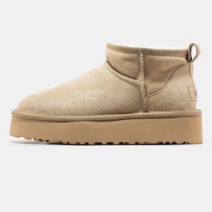 Угги UGG Classic Ultra Mini Platform "Mustard Seed"