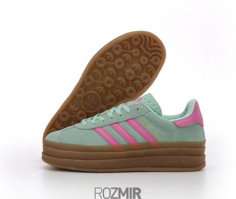 Кроссовки adidas Gazelle Bold Shoes Mint - Pink