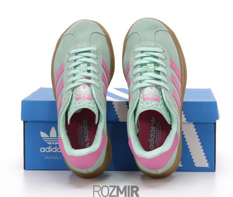 Кросівки adidas Gazelle Bold Shoes Mint - Pink